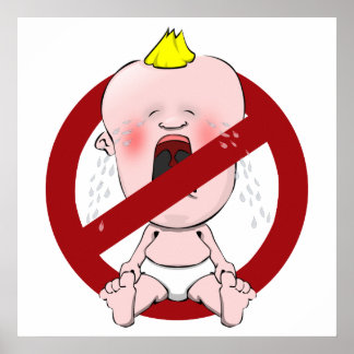 NO CRY BABIES POSTER