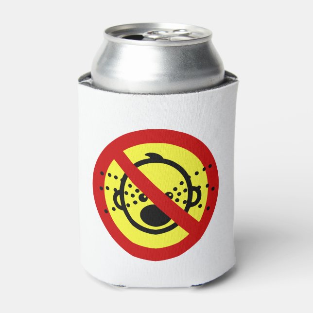 NO Cry Babies ⚠ Thai Airport Sign ⚠ Can Cooler (Can Front)