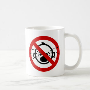 NO Cry Babies ⚠ Thai Airport Sign ⚠ Coffee Mug