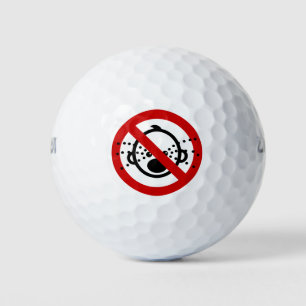 NO Cry Babies ⚠ Thai Airport Sign ⚠ Golf Balls