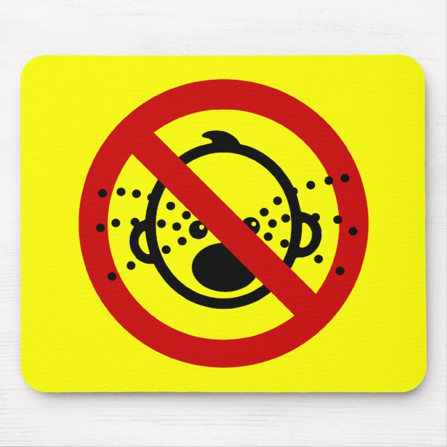 NO Cry Babies ⚠ Thai Airport Sign ⚠ Mouse Mat (Front)