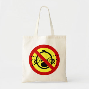 NO Cry Babies ⚠ Thai Airport Sign ⚠ Tote Bag