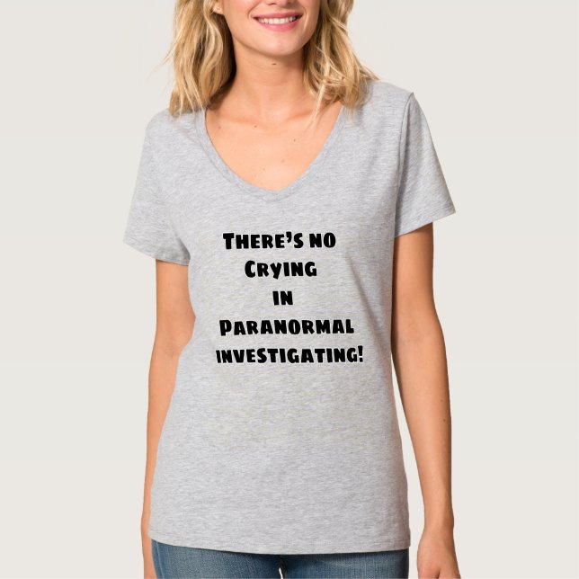 No Crying! (Black) Special Edition T-Shirt (Front)