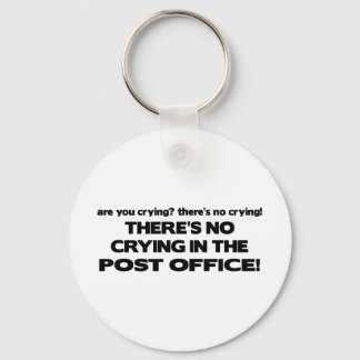 No Crying in the Post Office Key Ring