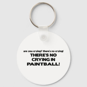 No Crying - Paintball Key Ring