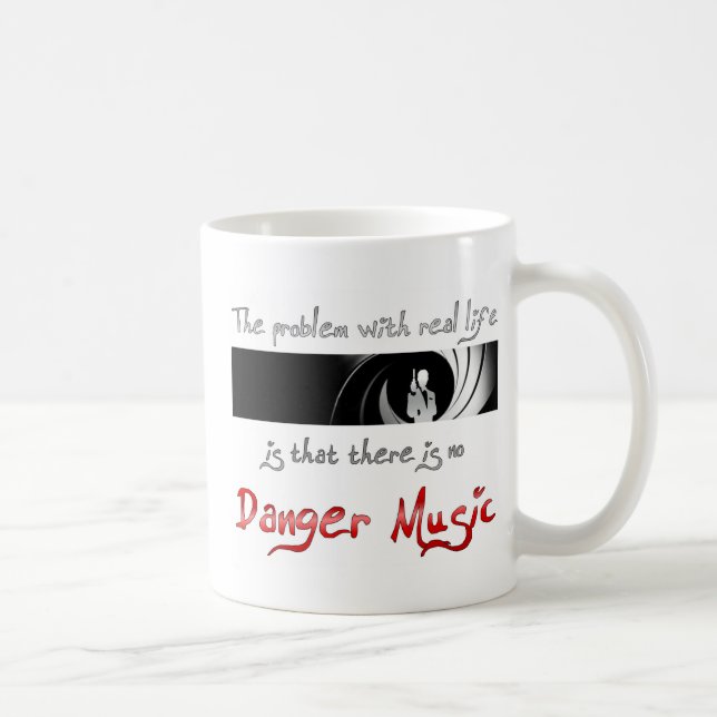 No Danger Music Coffee Mug (Right)
