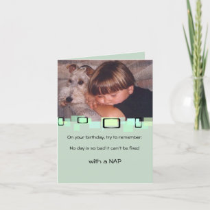 No Day Is So Bad It Cannot Be Fixed With A Nap Card