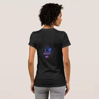  No Days Off | Hustle Streetwear Typography Design T-Shirt