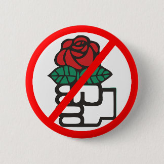 No Democratic Socialism Button