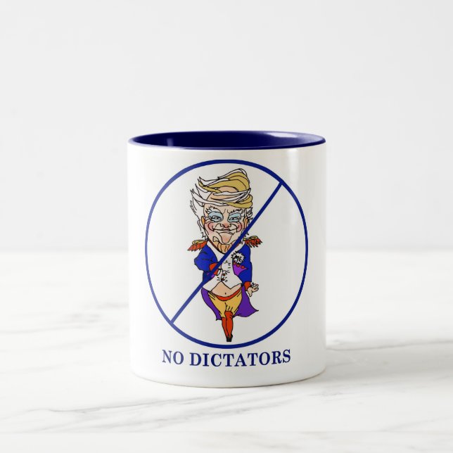 No Dictators Coffee Cup (Center)