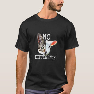 No Differences Vegan Saying Vegetarian Veggie Lamb T-Shirt