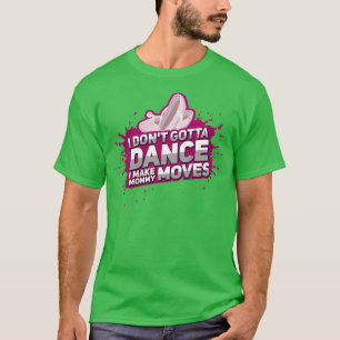 No Drama Dance Mama Dancing Aerobics Ballet Music T-Shirt