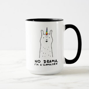 No Drama I'm A Llamacorn Mug