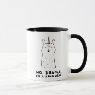 No Drama I'm A Llamacorn Mug