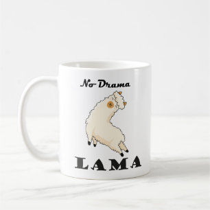 No Drama Lama funny  Kaffeetasse Coffee Mug