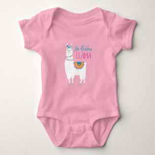 No Drama LLAMA Baby Bodysuit