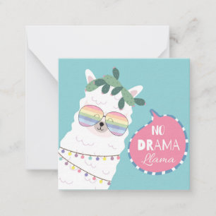 No Drama Llama Card