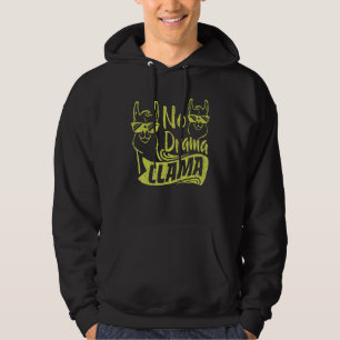 No Drama Llama For Men Women Kids Animal 3 Hoodie