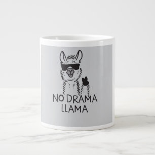 No drama llama large mug