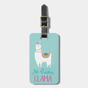 No Drama LLAMA Luggage Tag