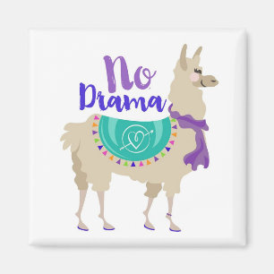 No Drama Llama Magnet
