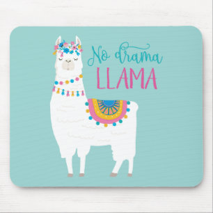 No Drama LLAMA Mouse Mat