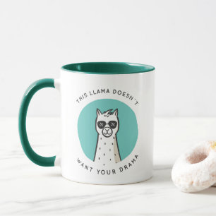 No Drama Llama Mug