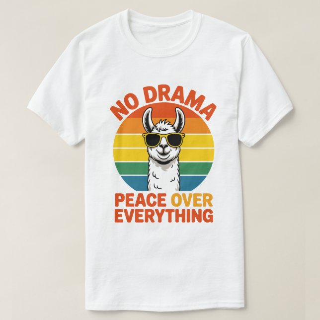 No Drama Llama Tee (Design Front)