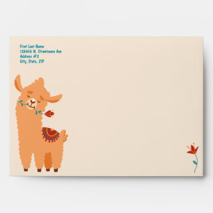 No Drama Llama Thanksgiving Crm Envelope