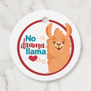 No Drama Llama (Warm) Favour Tags