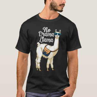 No Drama Llama  Women Llama Animal Love 4 T-Shirt