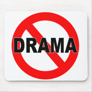 No Drama (Mousepad) Mouse Mat