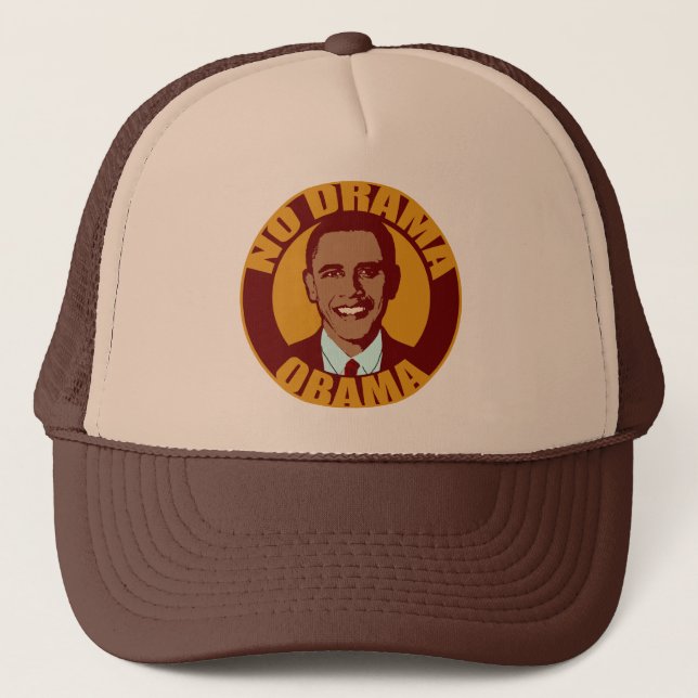 No Drama Obama Trucker Hat (Front)