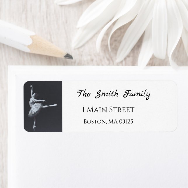 No Drama, Only Freedom, Black & White Ballerina (Insitu)