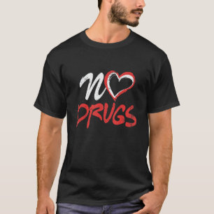 No Drugs Awareness Month Hiv Aids Awareness Month T-Shirt