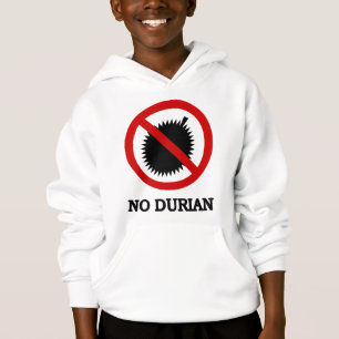NO Durian Tropical Fruit Sign
