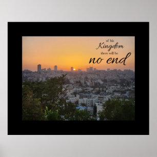 No End to His Kingdom Poster