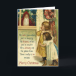 No escape - funny vintage Christmas card<br><div class="desc">If you are looking for a funny alternative to modern Christmas cards, look no further – We’ve just the thing; olden times nostalgic charm with dark, funny up-to-date seasonal greetings. Our range of vintage, retro Christmas cards combine genuine antique artwork, from the creepy Victorian era to cute mid-century designs, all...</div>