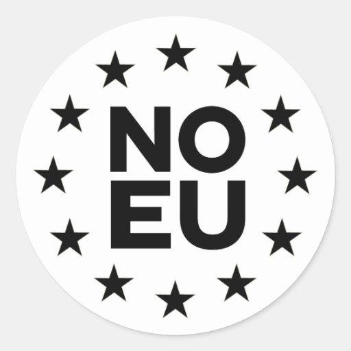 Image of No EU v2 Sticker