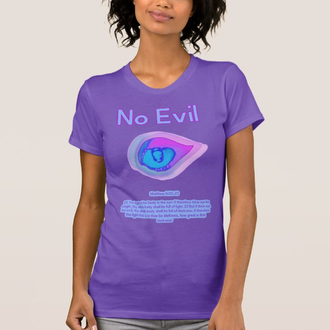 No Evil Eye - Iris T-Shirt (Front)