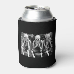 No Evil Halloween Can Cooler