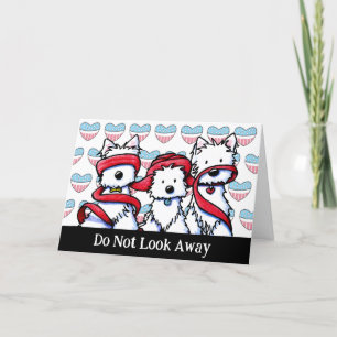 No Evil Westies Card