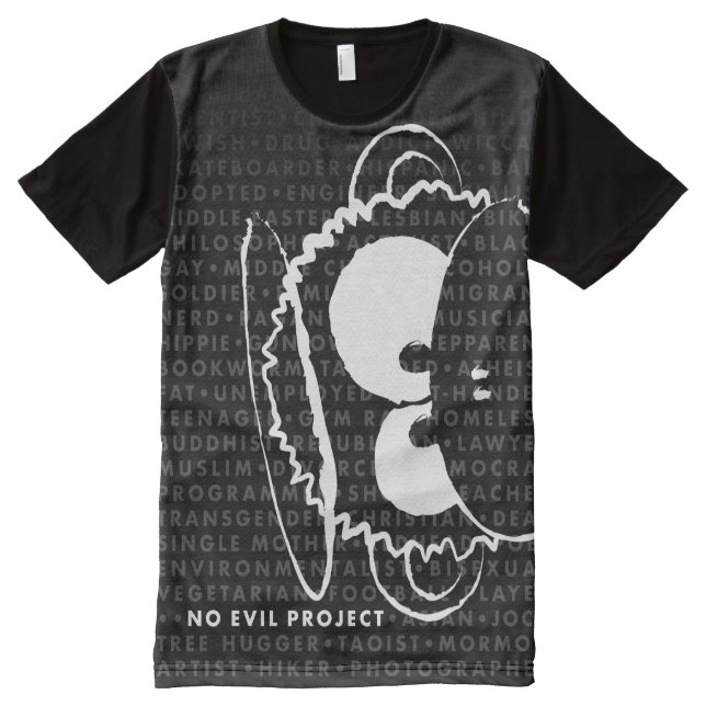 No Evil Words Shirt (Front)