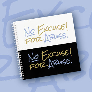 No Excuse for Narcissistic Abuse by Tanya Lumere Notebook