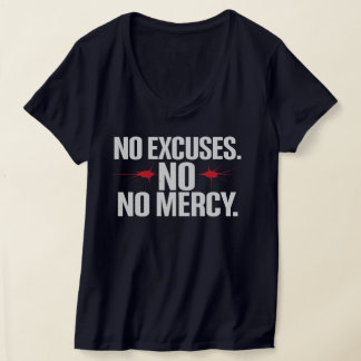 No Excuse No Merci – Motivational Gym T-Shirt