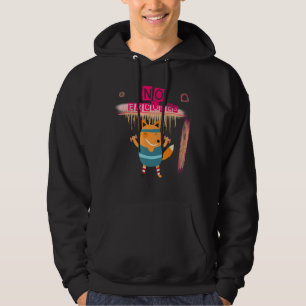 No Excuses Gym Fitness Motivation Cute Joke Hoodie