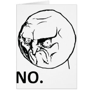 NO! face