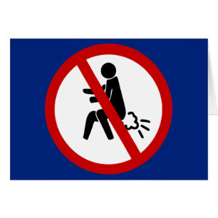 NO Farting ⚠ Funny Thai Toilet Sign ⚠