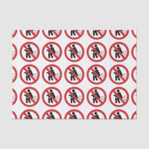 NO Farting ⚠ Funny Thai Toilet Sign ⚠ Tissue Paper