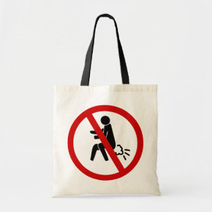 NO Farting ⚠ Funny Thai Toilet Sign ⚠ Tote Bag